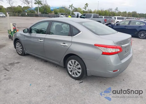 2013 Nissan Sentra S from USA, damaged, VIN 3N1AB7AP8DL732035